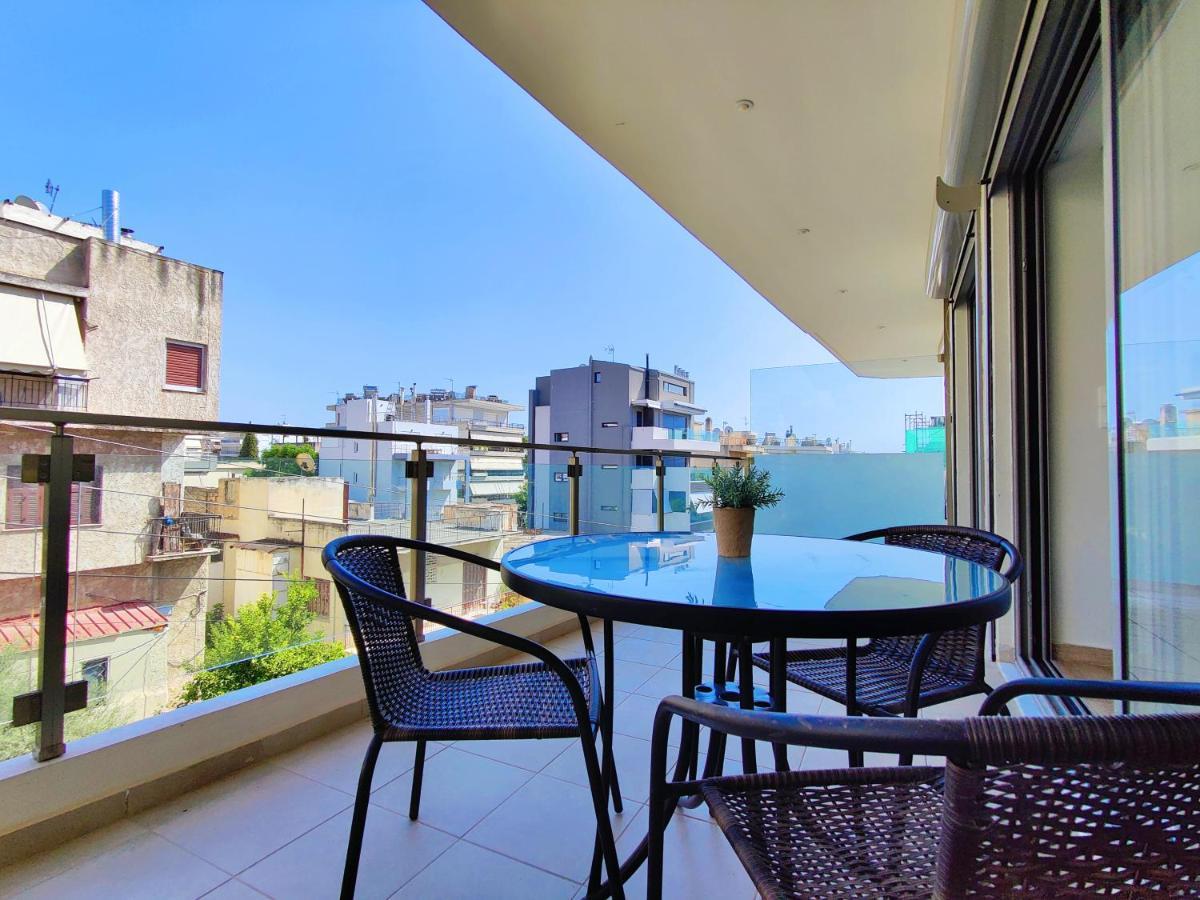 Wsd Luxury Bright 2Bd Apt With Sea View Balcony Athene Buitenkant foto